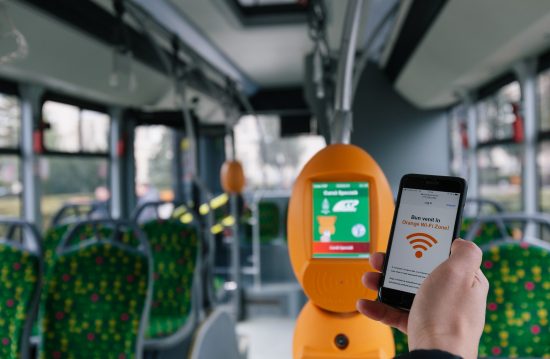 Internet Wi-Fi gratuit în mijloacele de transport public din Iași